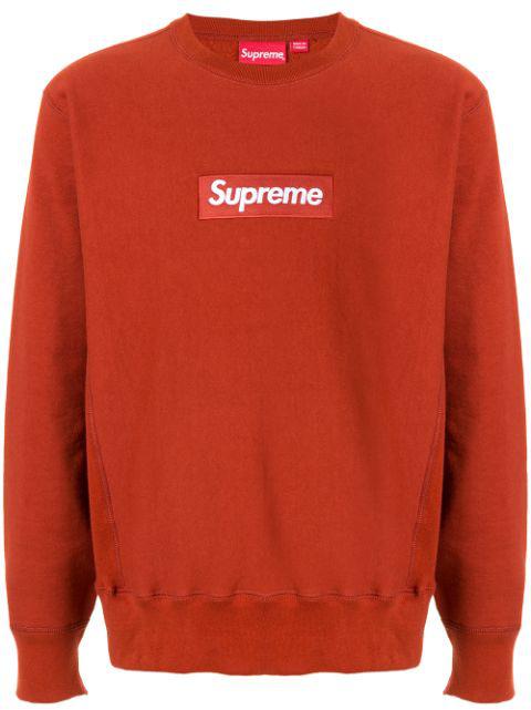 Box Logo cres-neck sweatshirt by SUPREME