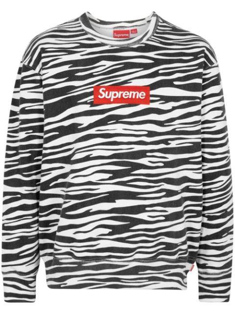Box Logo crew-neck sweatshirt by SUPREME