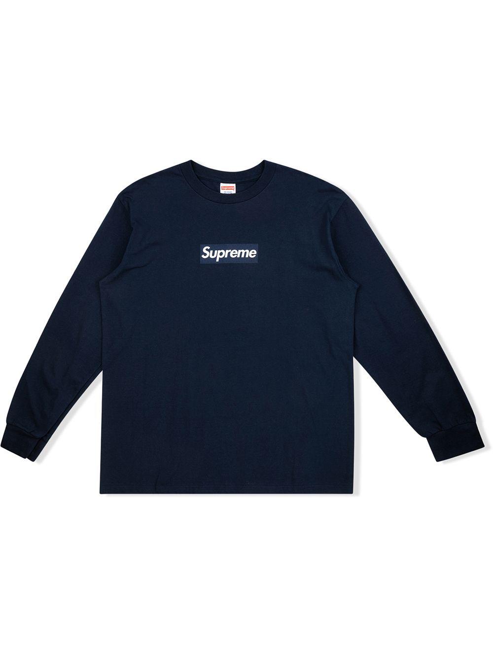 Box Logo long-sleeve T-shirt by SUPREME