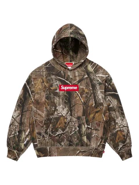 Box-logo hoodie by SUPREME
