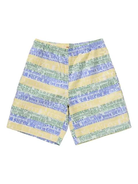 Cities Jacquard shorts by SUPREME