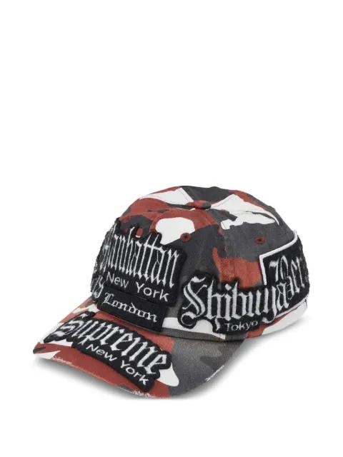 City Patches 6-Panel cap by SUPREME