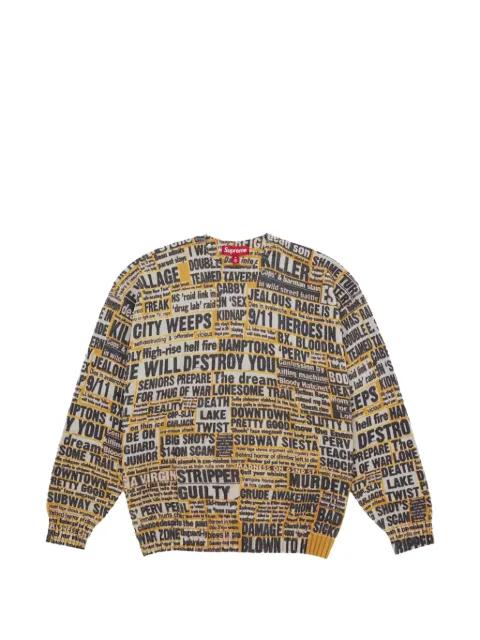 Dash Snow sweater by SUPREME