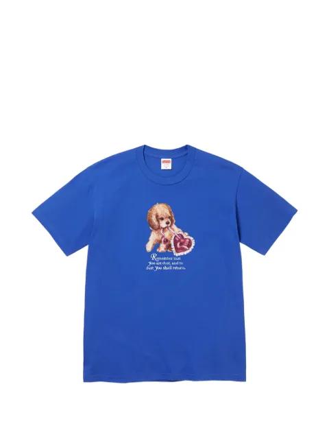 Dust graphic-print T-shirt by SUPREME