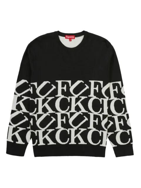 Fuck All sweater by SUPREME