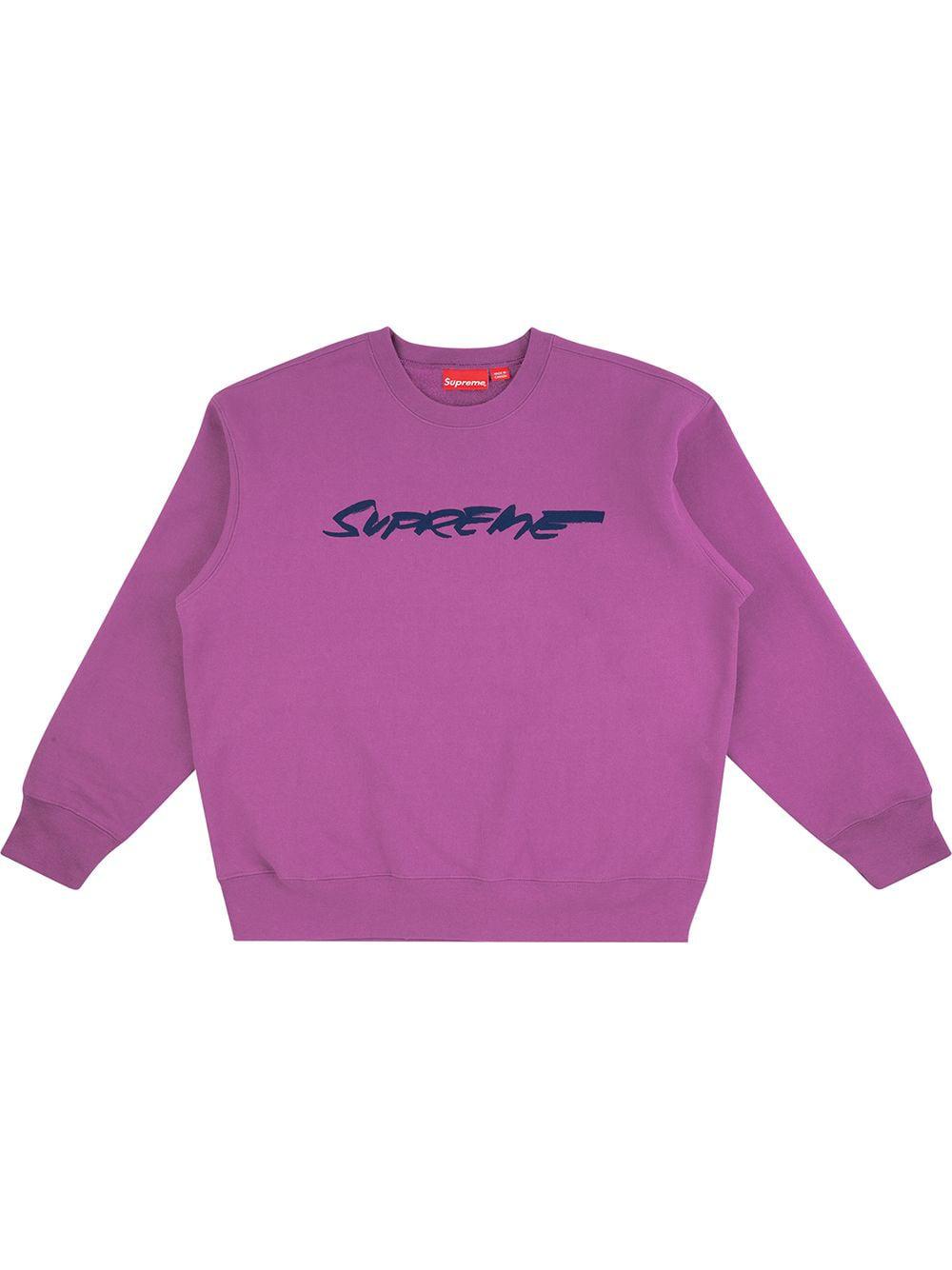 Futura-logo crew-neck sweatshirt "FW 20" by SUPREME