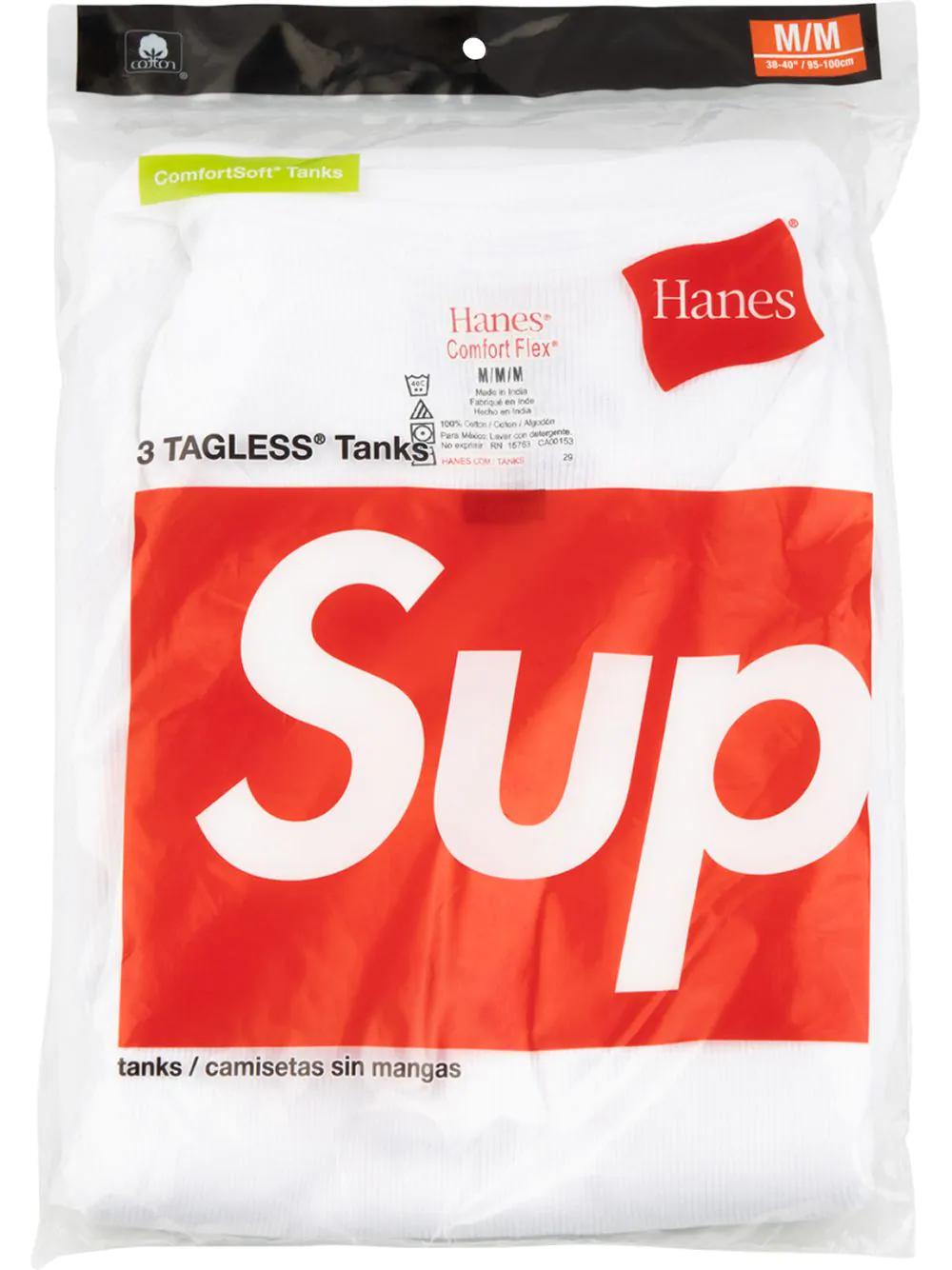 Hanes three-pack tank tops by SUPREME