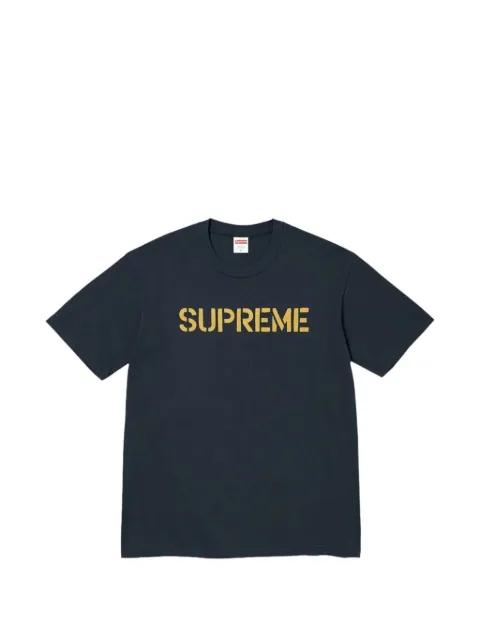 Hard logo-print T-shirt by SUPREME