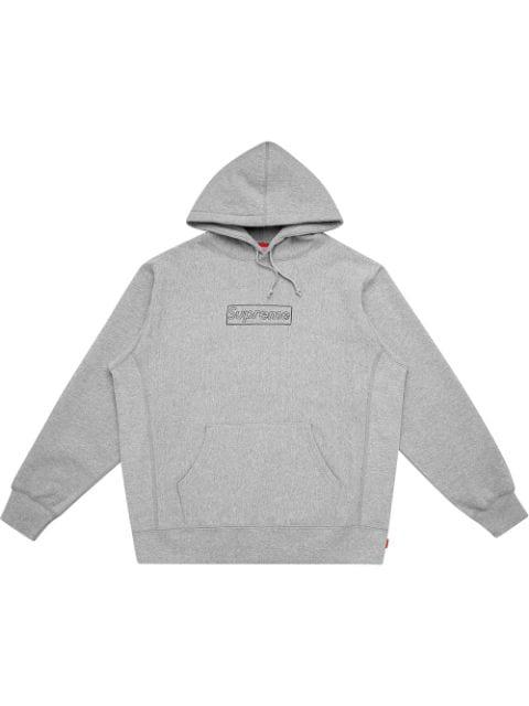 Kaws Chalk Logo hoodie by SUPREME