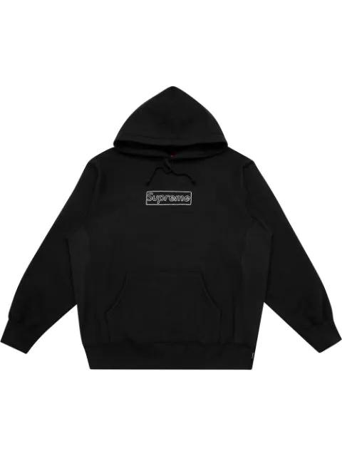 Kaws Chalk Logo hoodie by SUPREME
