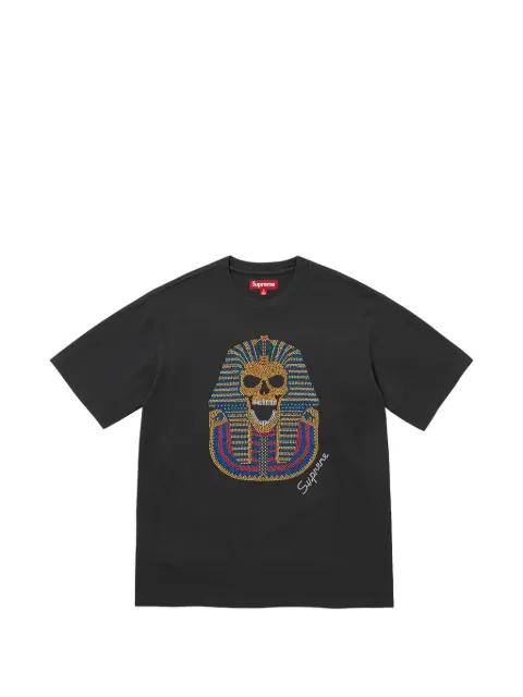 King Tut rhinestone T-shirt by SUPREME