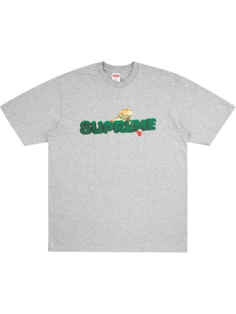 Lizard print T-shirt by SUPREME