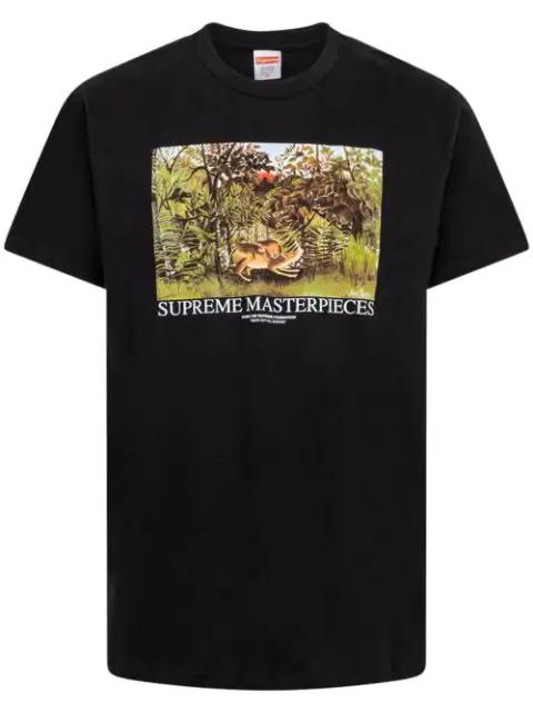 Masterpieces graphic-print T-shirt by SUPREME