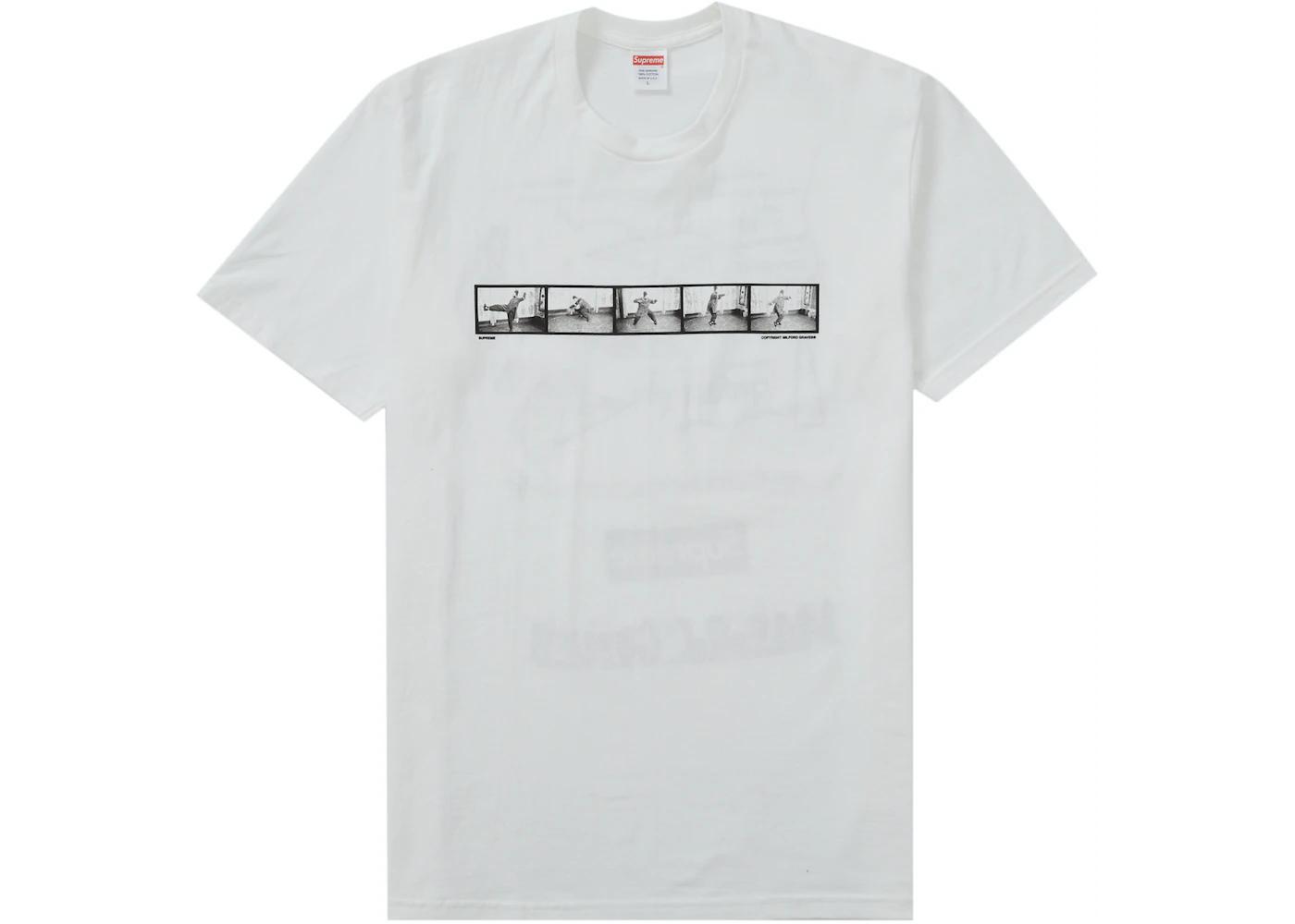 Milford Graves Tee White by SUPREME