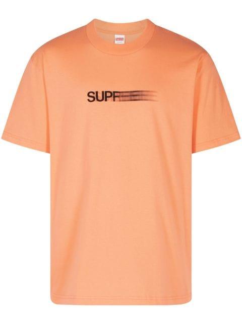 Motion Logo-print "Orange" T-shirt by SUPREME