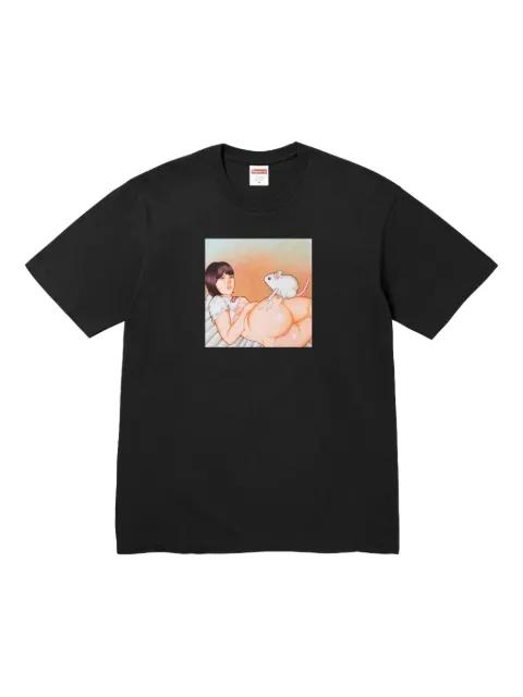 Mouse "SS25 - Black" T-shirt by SUPREME