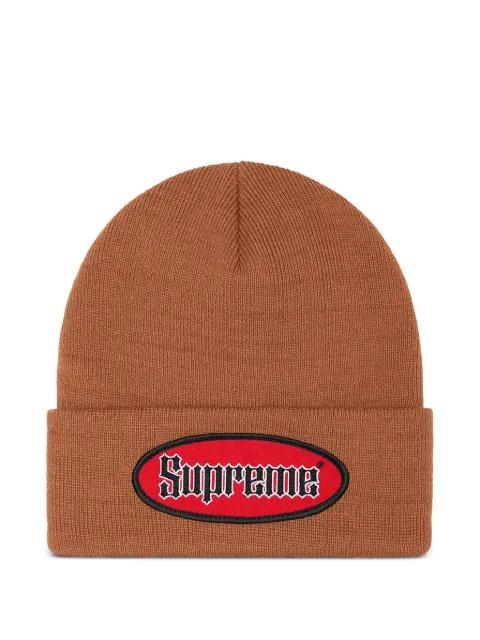 Oval Patch Beanie by SUPREME