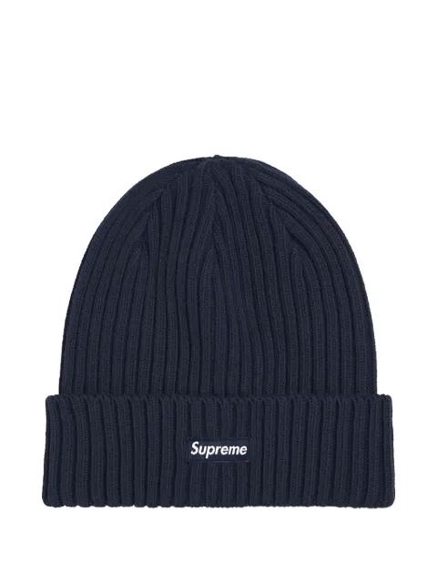 Overdyed ribbed beanie hat by SUPREME