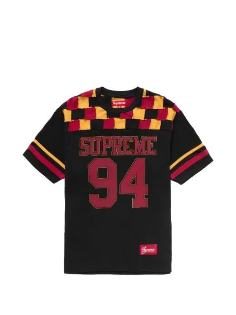 Patchwork Yoke Football T-shirt by SUPREME