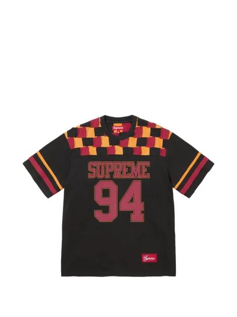 Patchwork Yoke Football T-shirt by SUPREME
