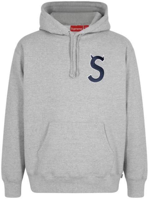 S logo drawstring hoodie by SUPREME