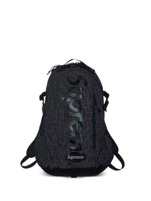 "SS24" logo-print backpack by SUPREME