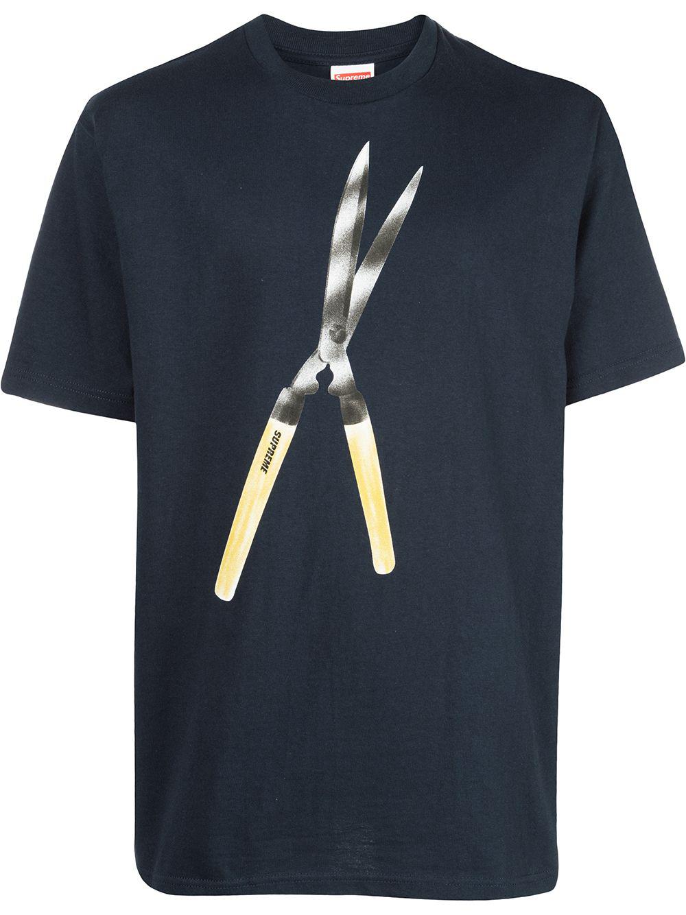 Shears graphic-print T-shirt by SUPREME