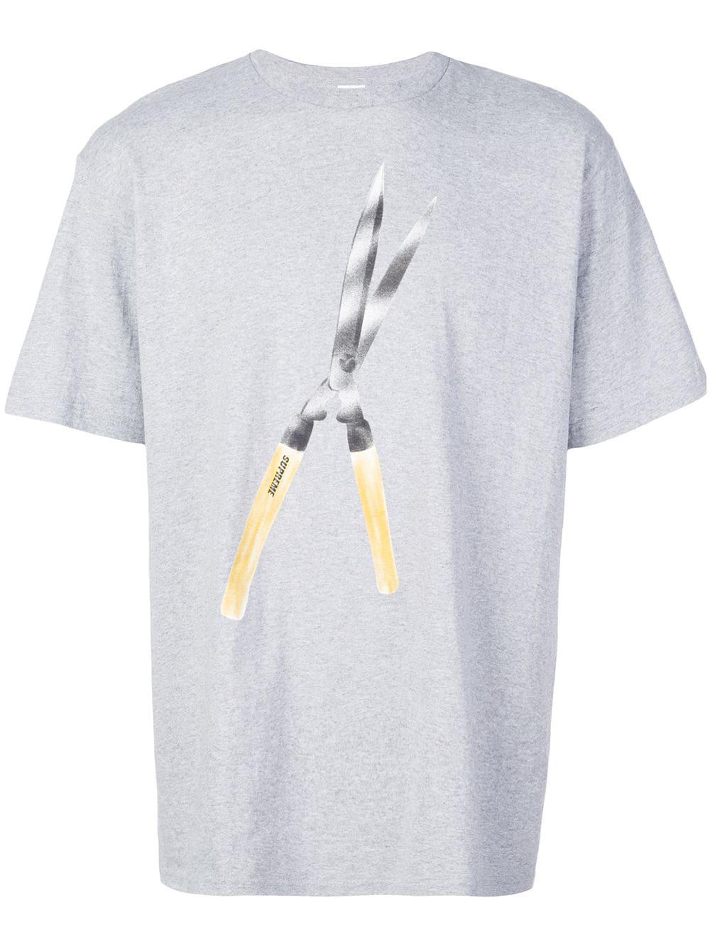 Shears graphic-print T-shirt by SUPREME