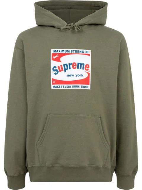 Shine graphic-print hoodie by SUPREME