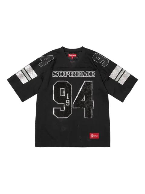 Spiderweb Football jersey T-shirt by SUPREME