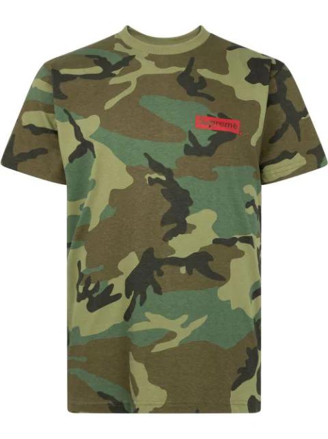 Spiral crew neck T-shirt by SUPREME