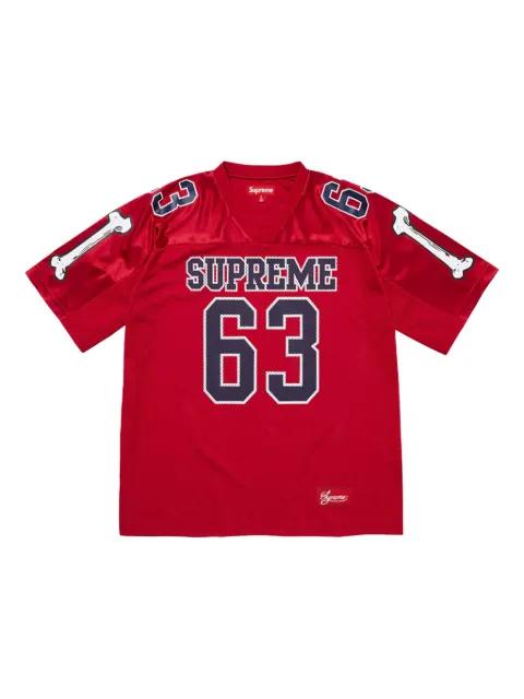 Stadium Bones Football "Red" T-shirt by SUPREME