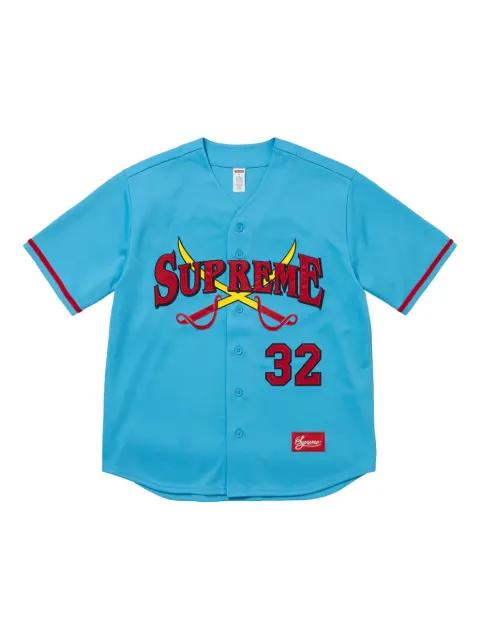Stadium Swords Baseball "Blue" T-shirt by SUPREME