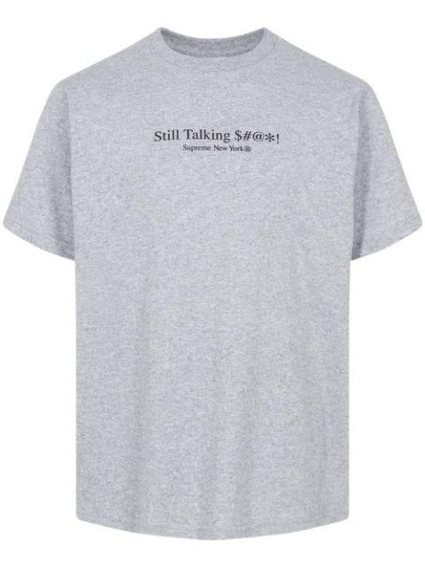 Still Talking crew-neck T-shirt by SUPREME