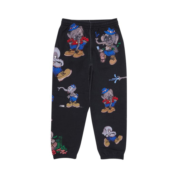 Supreme Elephant Sweatpant 'Black' by SUPREME