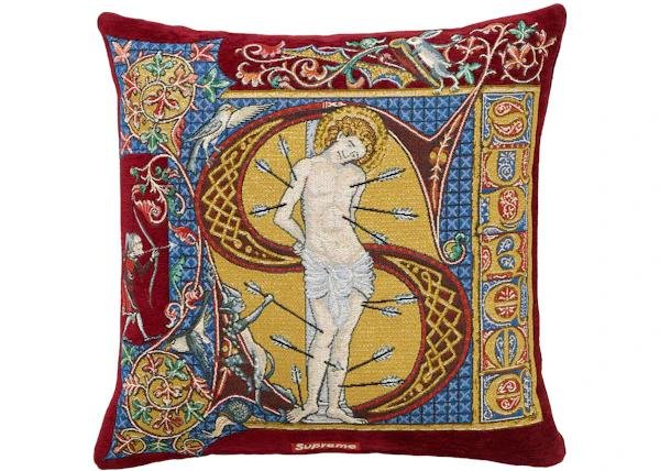 Supreme Jules Pansu Saint Pillow Multicolor by SUPREME