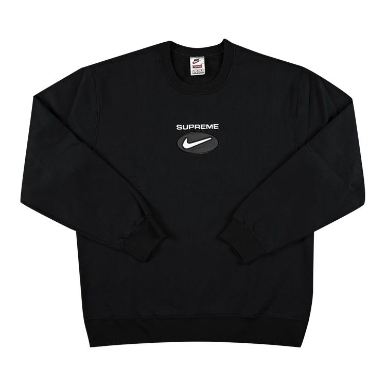 Supreme x Nike Jewel Crewneck 'Black' by SUPREME | jellibeans