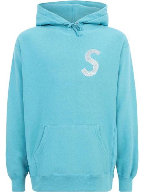 Swarovski S-logo hoodie by SUPREME