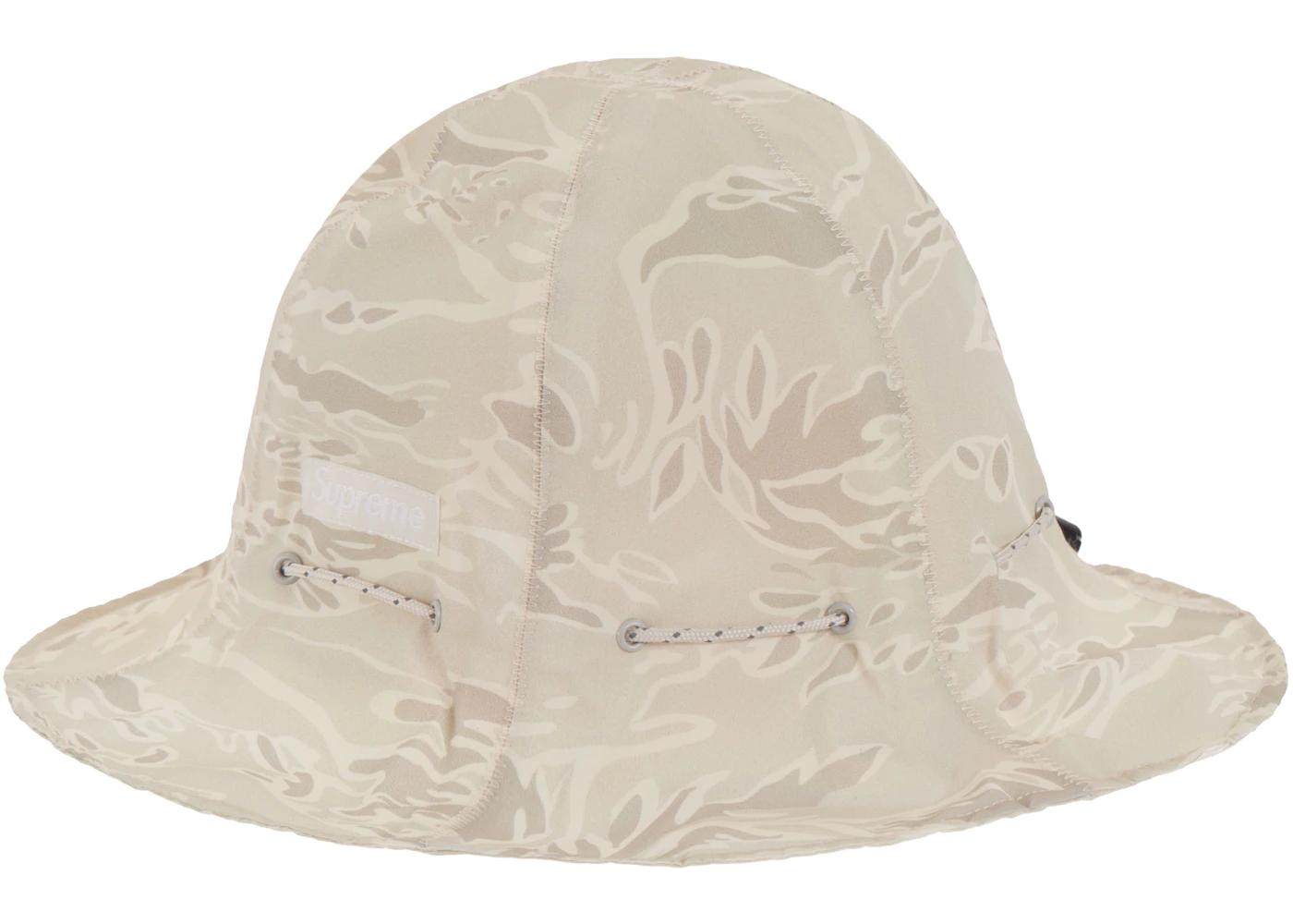 Tiger Camo Reflective Tulip Hat White by SUPREME