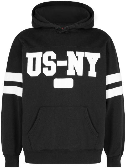 US-NY cotton hoodie by SUPREME