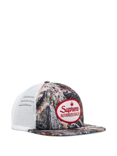 abstract-pattern trucker cap by SUPREME