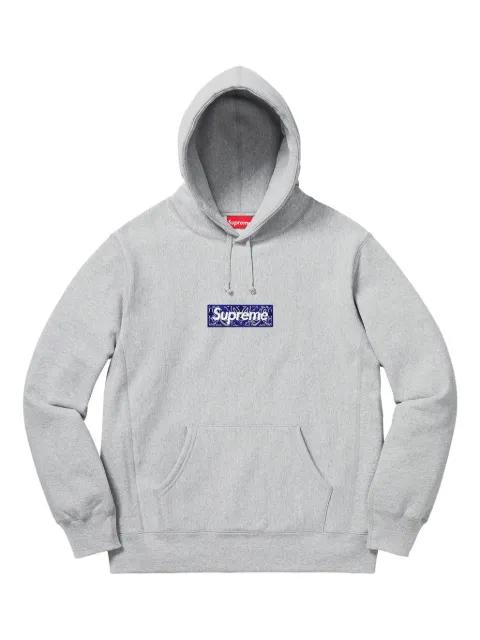 bandana box logo hoodied sweatshirt by SUPREME