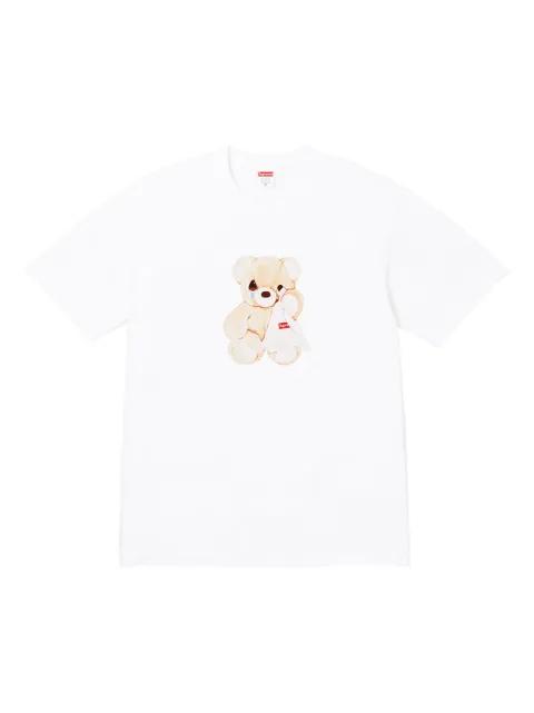 bear-print T-shirt by SUPREME
