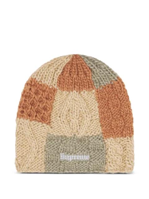 block knit beanie by SUPREME