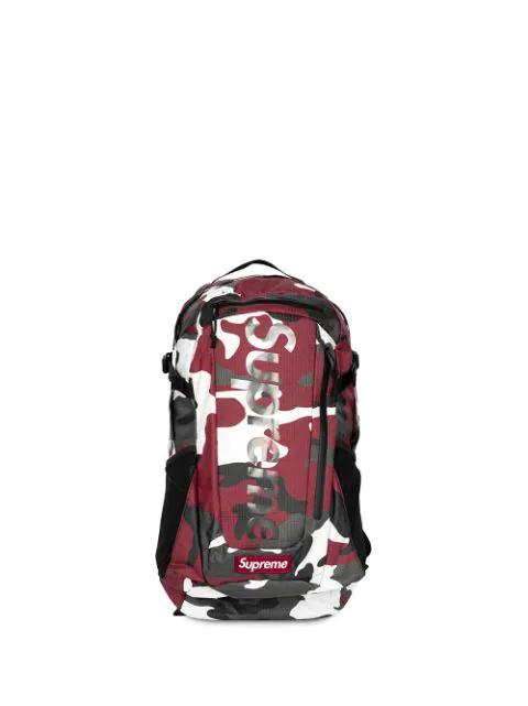 camouflage-print backpack by SUPREME