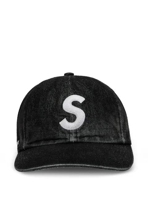 cordura denim S logo cap by SUPREME