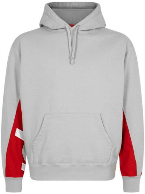 cropped panels hoodie by SUPREME