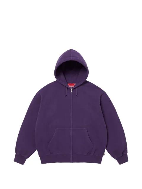cut-out zip-up hoodie by SUPREME