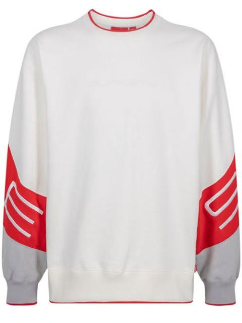 embroidered-logo crew-neck sweatshirt by SUPREME