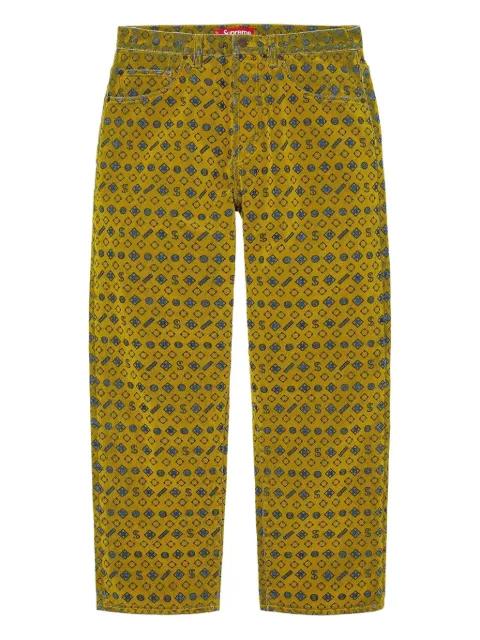 flocked jeans by SUPREME
